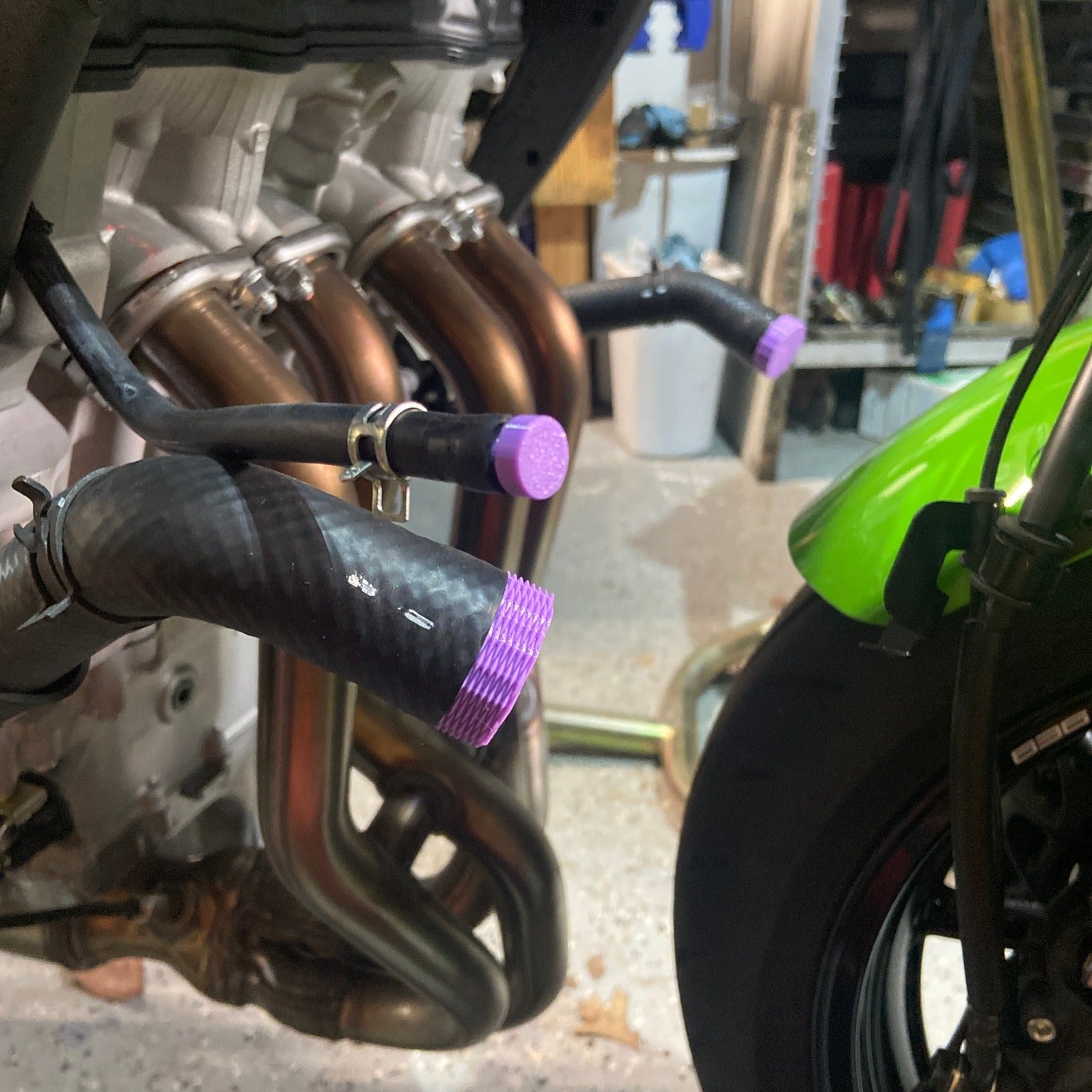 ZX6 Engine Plug Kit